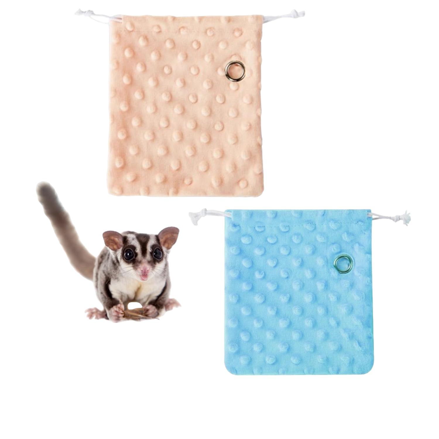 Borsa Trasporto In Velluto Per Sugar Glider, Tasca Per Legame, Morbida E Traspirante, Con Finestra, Per Viaggi E Nidificazione, Per Piccoli Animali