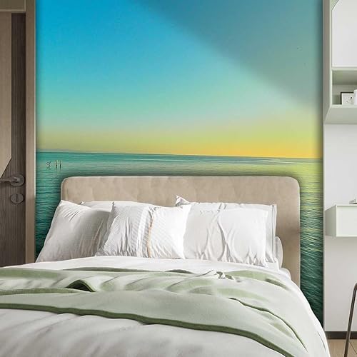 Miniatura 2 de Papel tapiz para despegar y pegar, papel pintado de mar y cielo, para decoración del hogar, fácil de cortar (Ancho) 59 pulgadas de ancho x 59