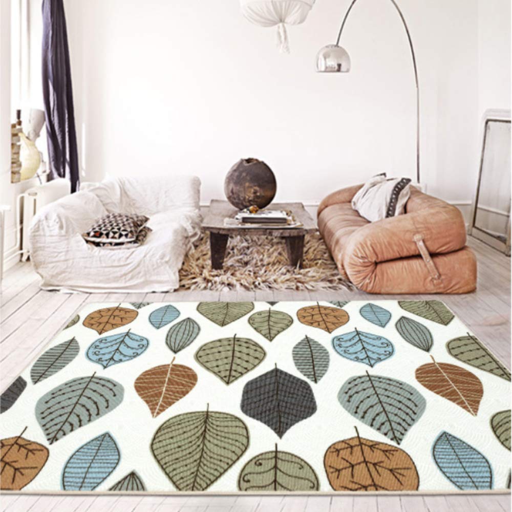 Tapis de jeu doux lavable et anti-glisse vert 160 x 200 cm