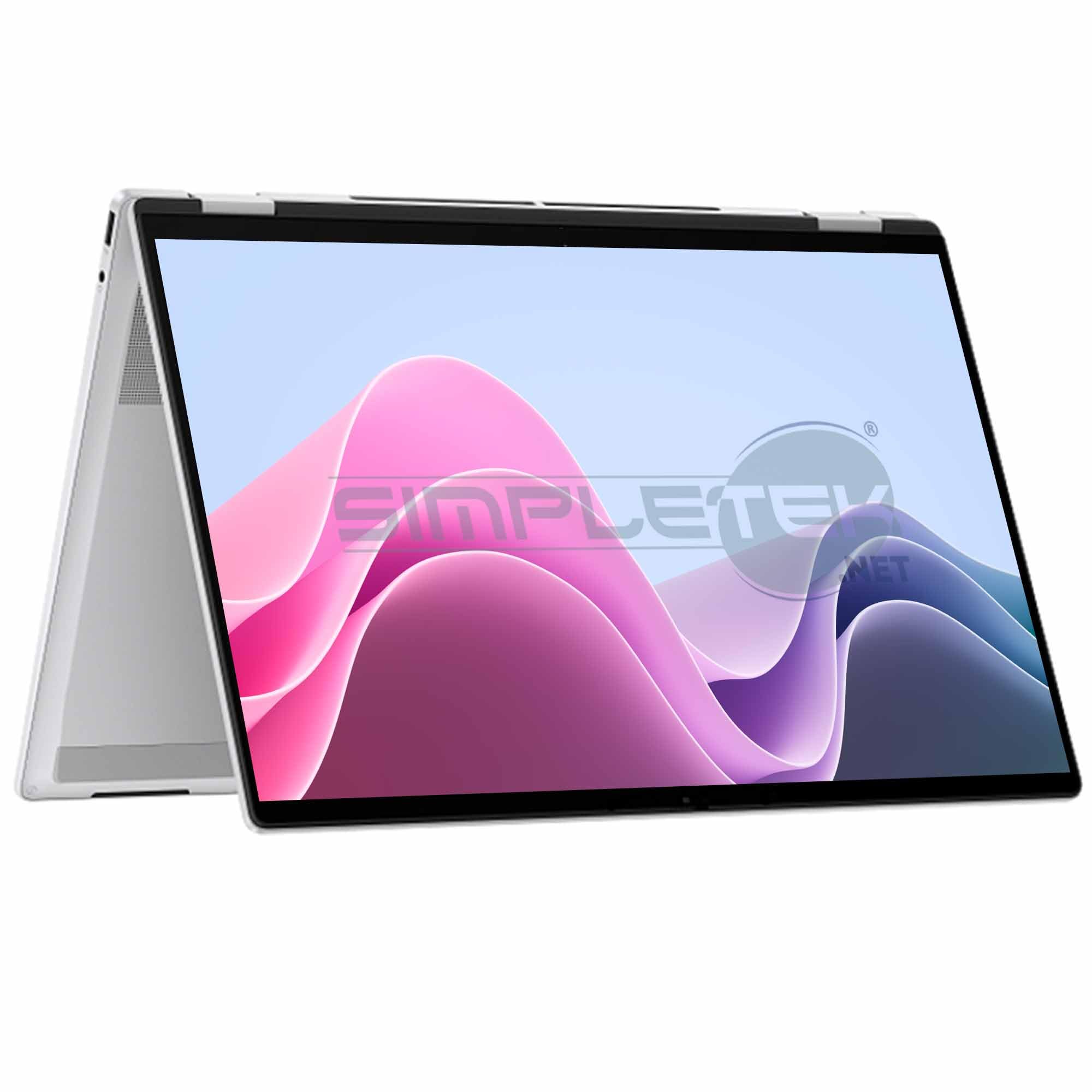 SIMPLETEK - Notebook 2 in 1 16'' Touch 16GB 120GB U5 226V (Ricondizionato) | 2K,Thundelbolt 4,USB-C 3.2,USB-A 10 Gbps,HDMI 2.1,Combo Jack,Wi-Fi 6E,Bluetooth 5.4,68Wh,Ricarica Rapida,8C/8T,8MB