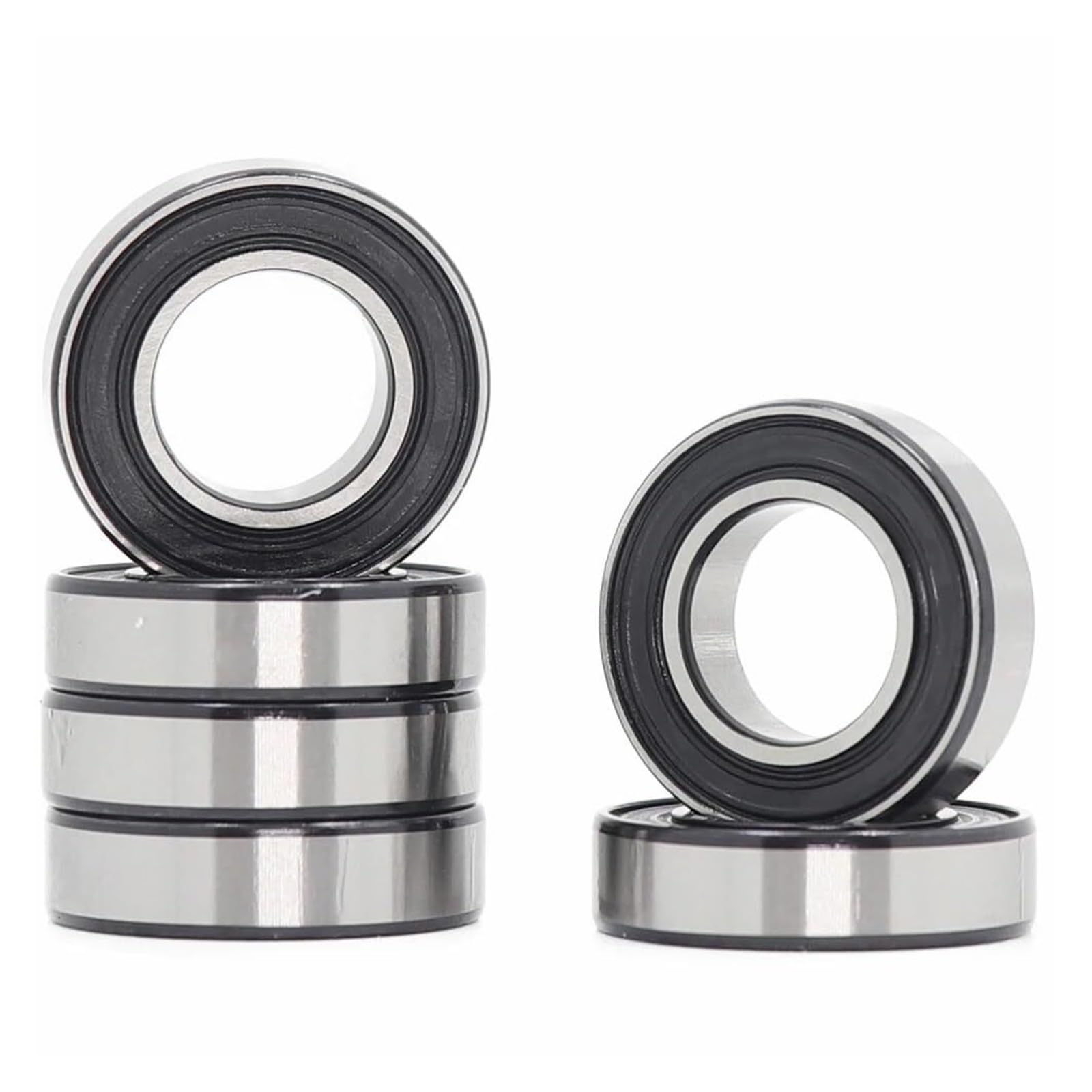 Rodamiento 6800-2RS 10x19x5 Mm ABEC-7 (6 uds) 10 19 5 6800RS rodamientos de bolas de sección delgada métrica for rueda de buje delantero y trasero de bicicleta