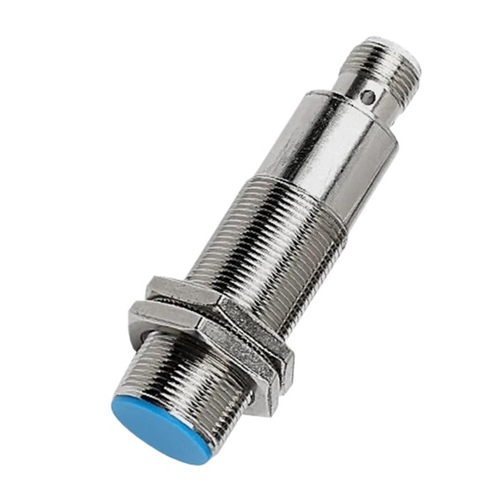 1 x indukcyjny czujnik zbliżeniowy M18, podtynkowy, DC 10-30 V, AC 90-250 V, wyjście NPN PNP NO NC(PNP NC)