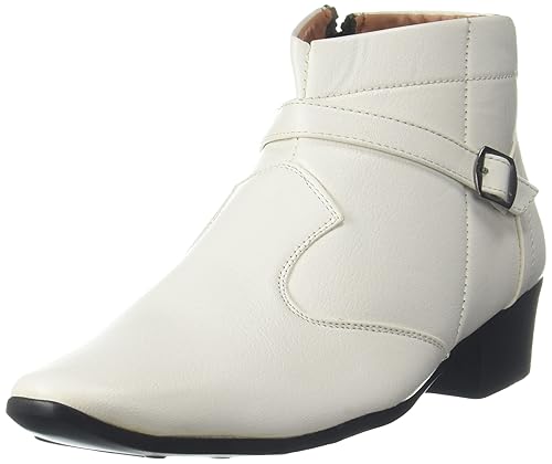 Global Rich Men's Height Increasing Faux Leather Formal and Casual Boots