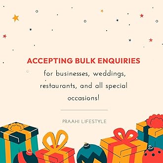 Ceramic Handi Set with lid, yellow blue Hand Painted Casserole Set | Biryani/Rice pot for Serving Dal, Curry | Curd - Dahi Handi, Set of 3 | 1250 ML, 900 ML, 600 ML