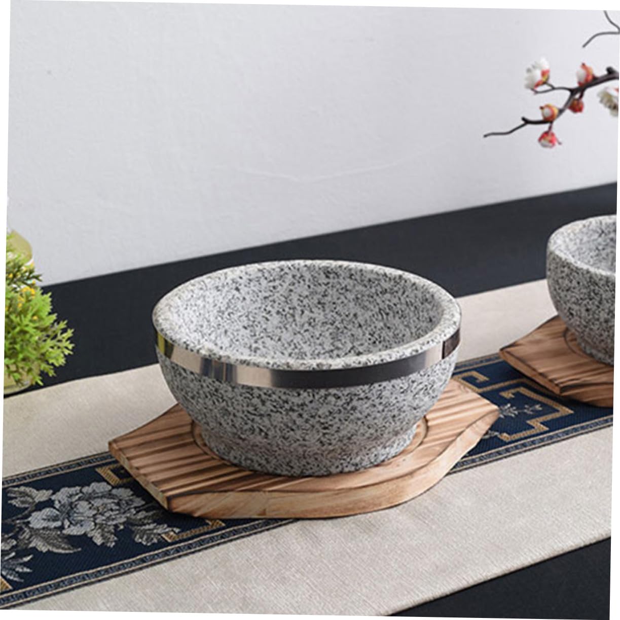 VICASKY 10 Stück Holz Casserole Matte Multifunktionaler Topfuntersetzer mit Rutschfester Stabiler Basis Vielseitig als Servierplatte für Speisen Obst und Snacks Langlebiges Küchenzubehör