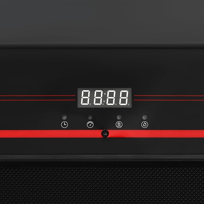 Caminadora Eléctrica Plegable con Control Remoto y Pantalla LED, Negra miniatura 7