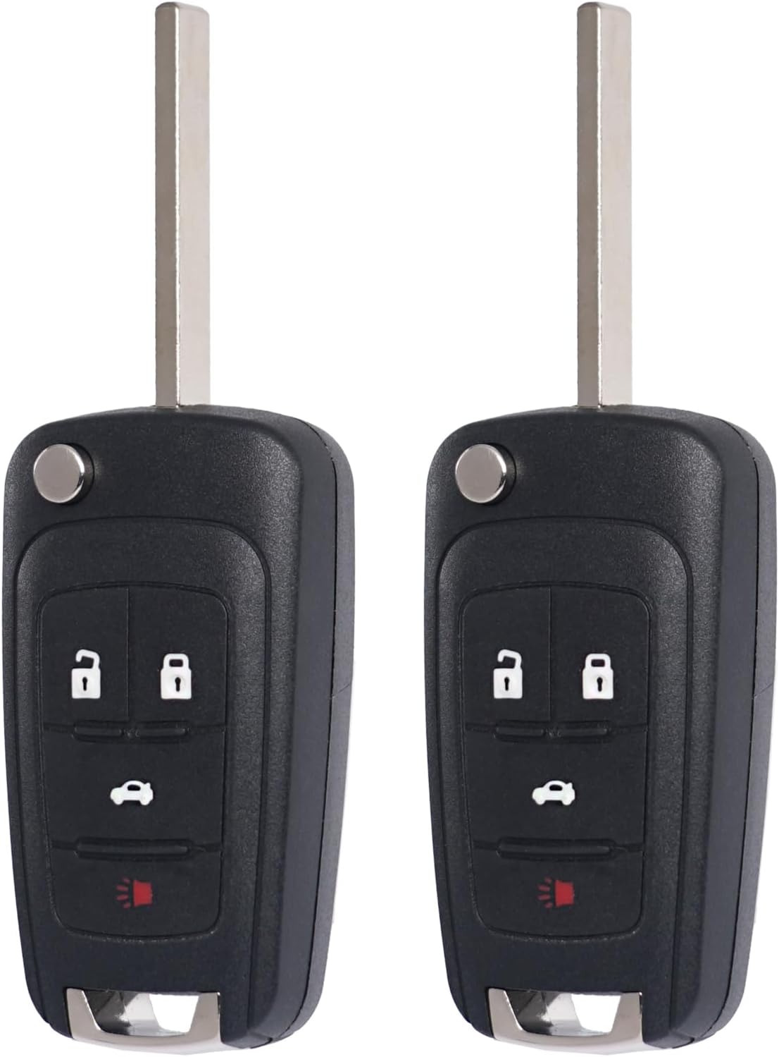 MechanMagic Key Fob Replacement for Buick Lacrosse Regal Verano Encore Allure Chevrolet Equinox Camaro 2010-2019 Cruze Malibu Impala Sonic GMC Terrain 2011 2012 2013-2021 Keyless Entry Remote Control