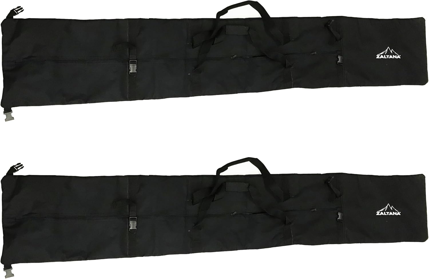 2-Pack of Zaltana Padded SKI Carrier Bag case ski luggage bag (Length adjustable Max. length:76") SKB10x2