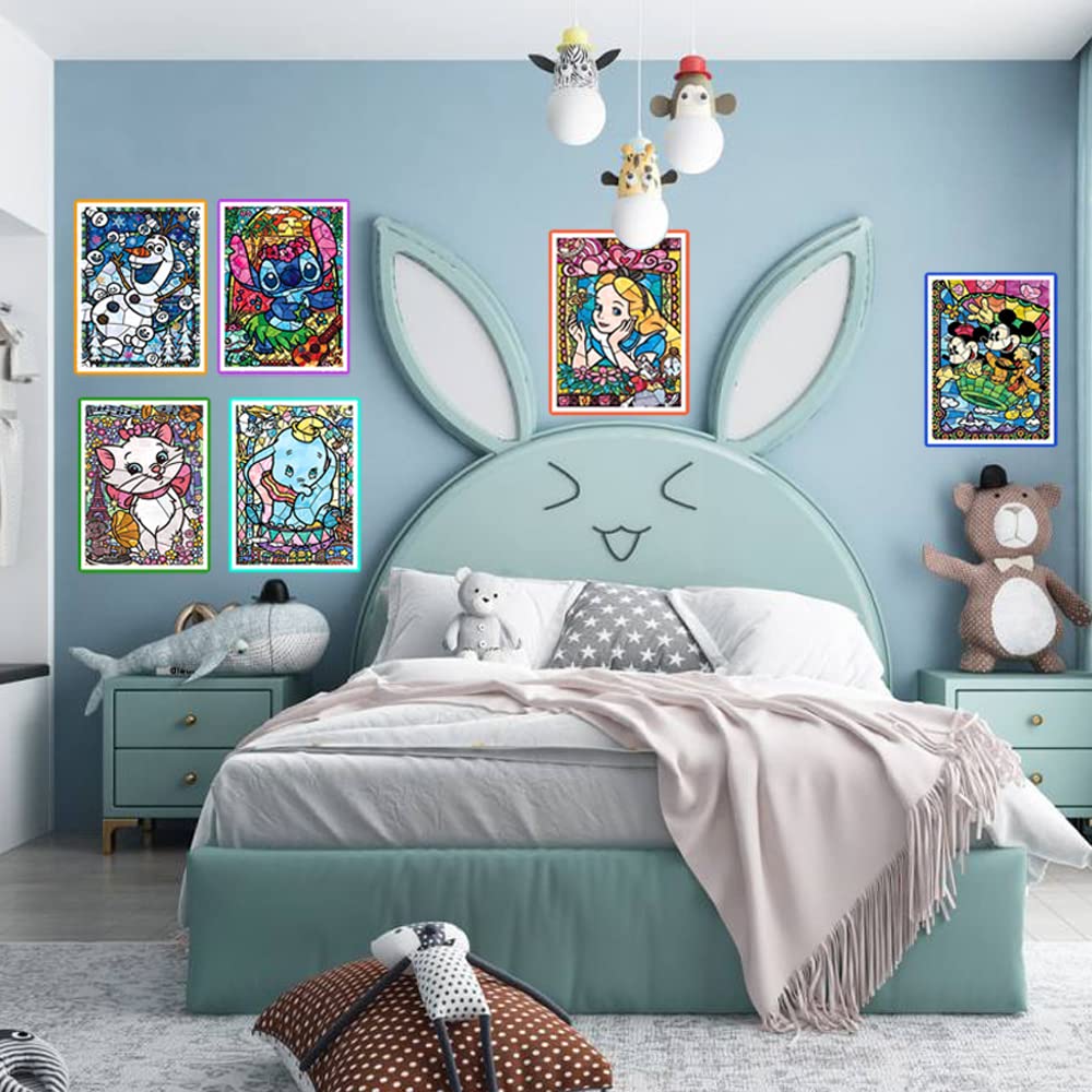 12x12 inch zwart-wit tijger 5d diamond painting borduurwerk diy craft home decor - kantoorartikelen kopen? | Korting tot 36
