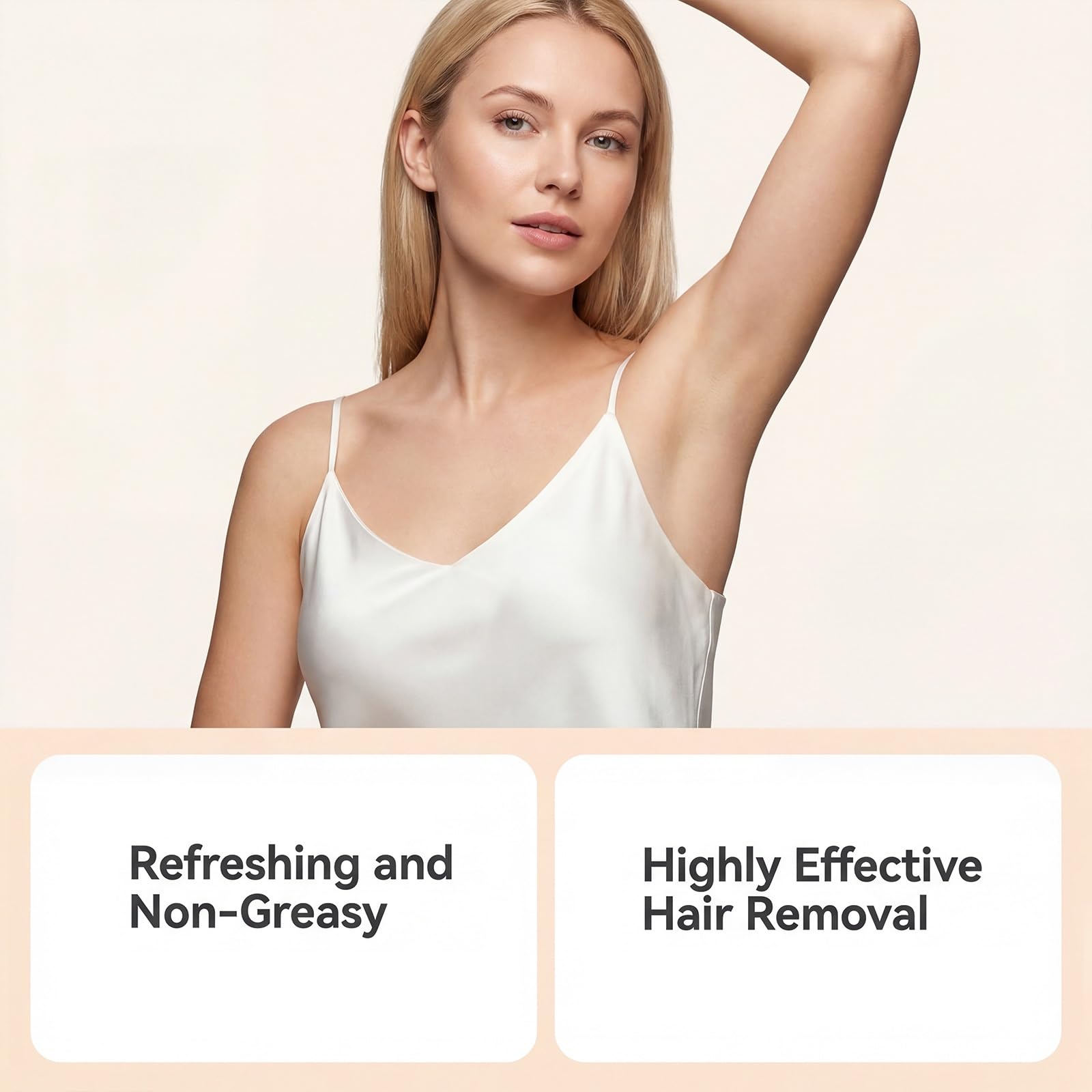 Crema depilazione versatile, formula delicata, depilazione indolore per viso, corpo, gambe e ascelle, leviga e idrata per uomini e donne, anche per sensibili (PCS5)
