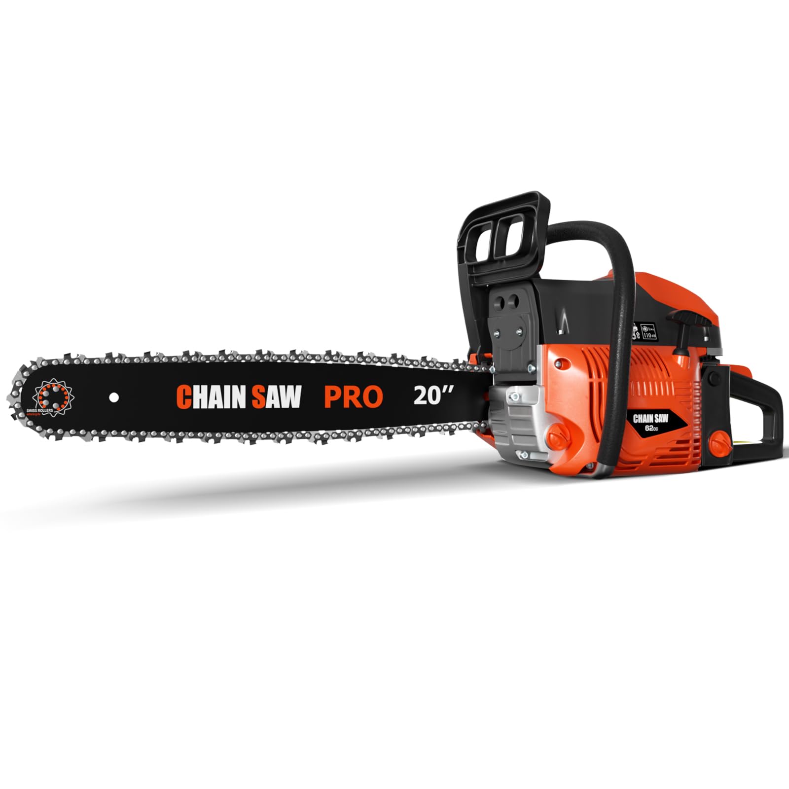Amazon.com : 20 Inch Gas Chainsaw, 62CC Professional Chainsaw with