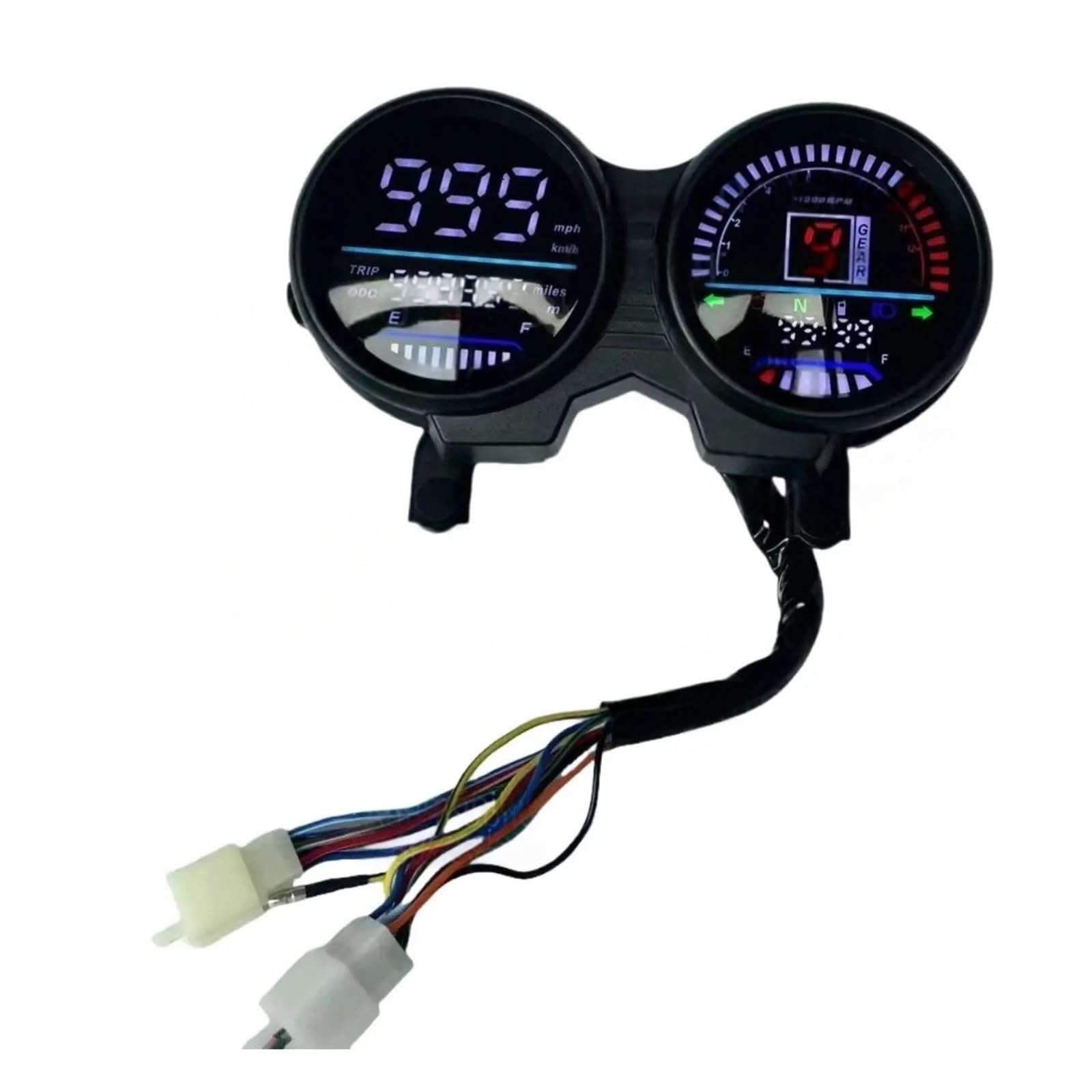 Compteur De Vitesse Numérique À LED pour Moto pour Bajaj CT125 CT150 CT100 CT110 pour Kaw&asaki CT125 Tachymètre