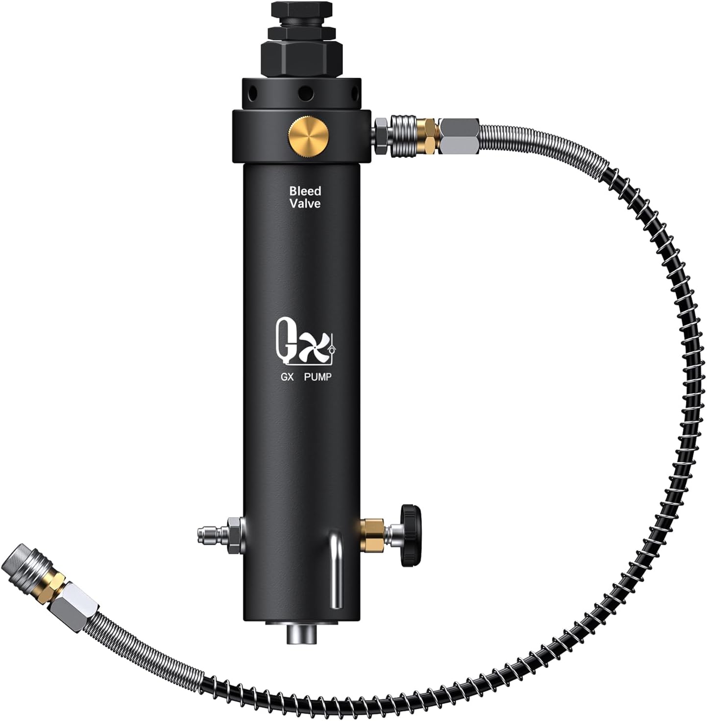 GX PUMP Professional-Grade High Pressure PCP Air Compressor Filter | with Pressure Maintaining Function- 5800PSI Oil/Water Separator, Magnetic Fixation ,Dry Air Intake Filter for Paintball