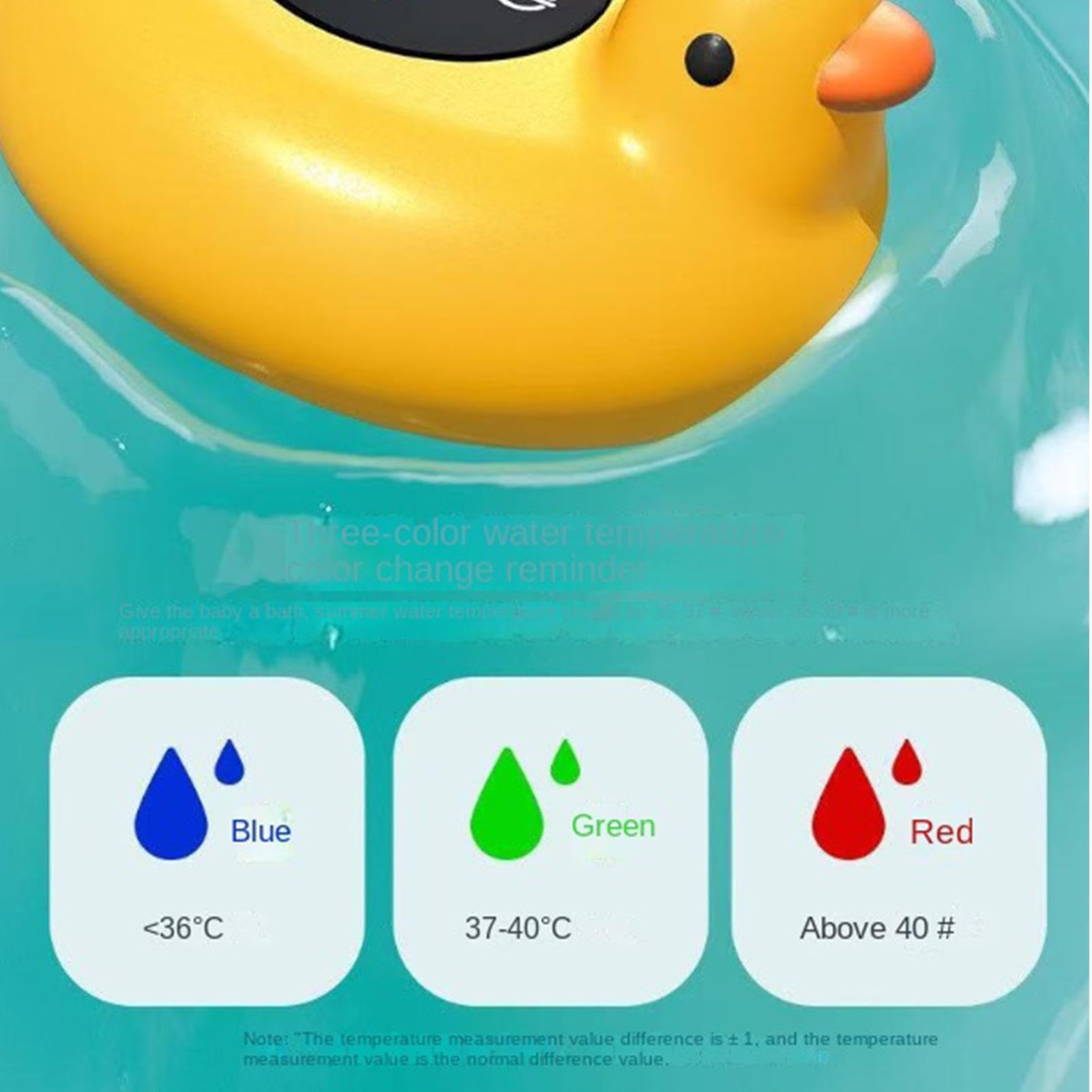Termometro da Bagno Sicurezza Bambini Misuratore Elettronico Impermeabile | Termometro da Bagno con Design Animali Per piscina, regalo per genitori e bambini