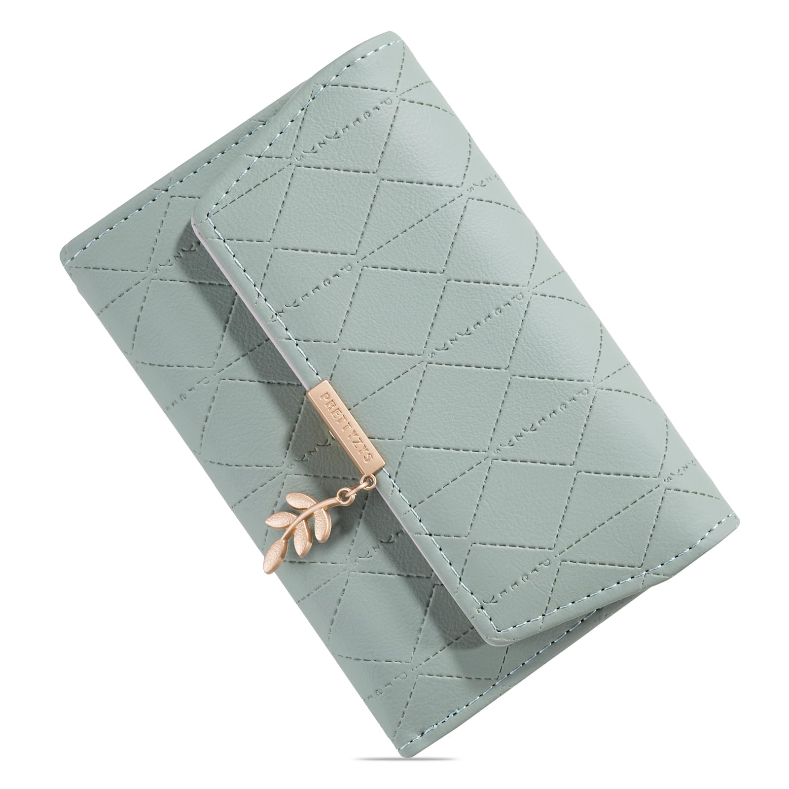 RNIEGA Wallet Woman Leather Small Bifold RFID Blocking Card Holder Ladies Wallet with Zipper Coin Pocket
