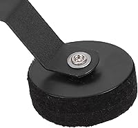 Vista 8 de Amortiguador de tambor silenciador de tambor con abrazadera externa silenciador con almohadilla de fieltro para práctica de control de tono