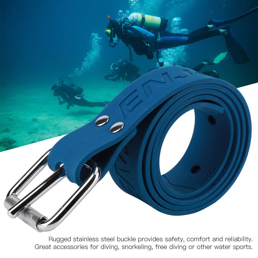 Ceinture De Plongée 1.5m – Boucle Quick Release – Pour Apnée & Scuba