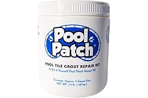 Pool Patch White Pool Tile Grout Repair Kit: Restoring Your Pool's Pristine Beauty