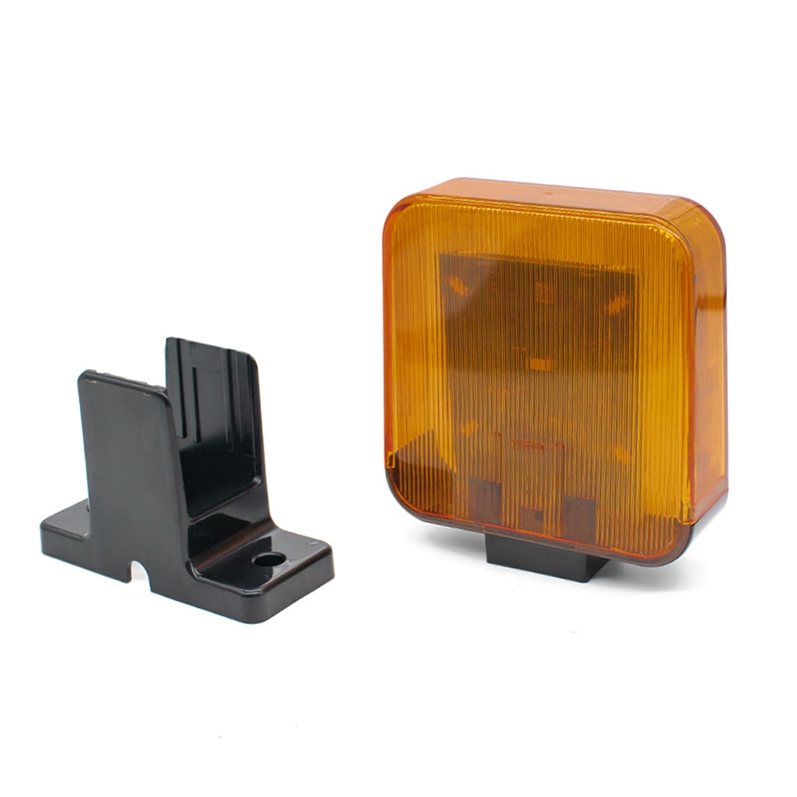 Naranja AC/DC 12V-265V protección de seguridad luz intermitente for puerta de garaje luz alarma(5pcs)