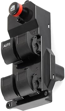 Front Left Driver Side Power Window Master Control Switch Compatible with Honda Civic CR-V 2001-2006 Replace 35750S5AA02ZA, 35750S5AA01ZA, 901-602, DS2394, SW4837, 1S7279