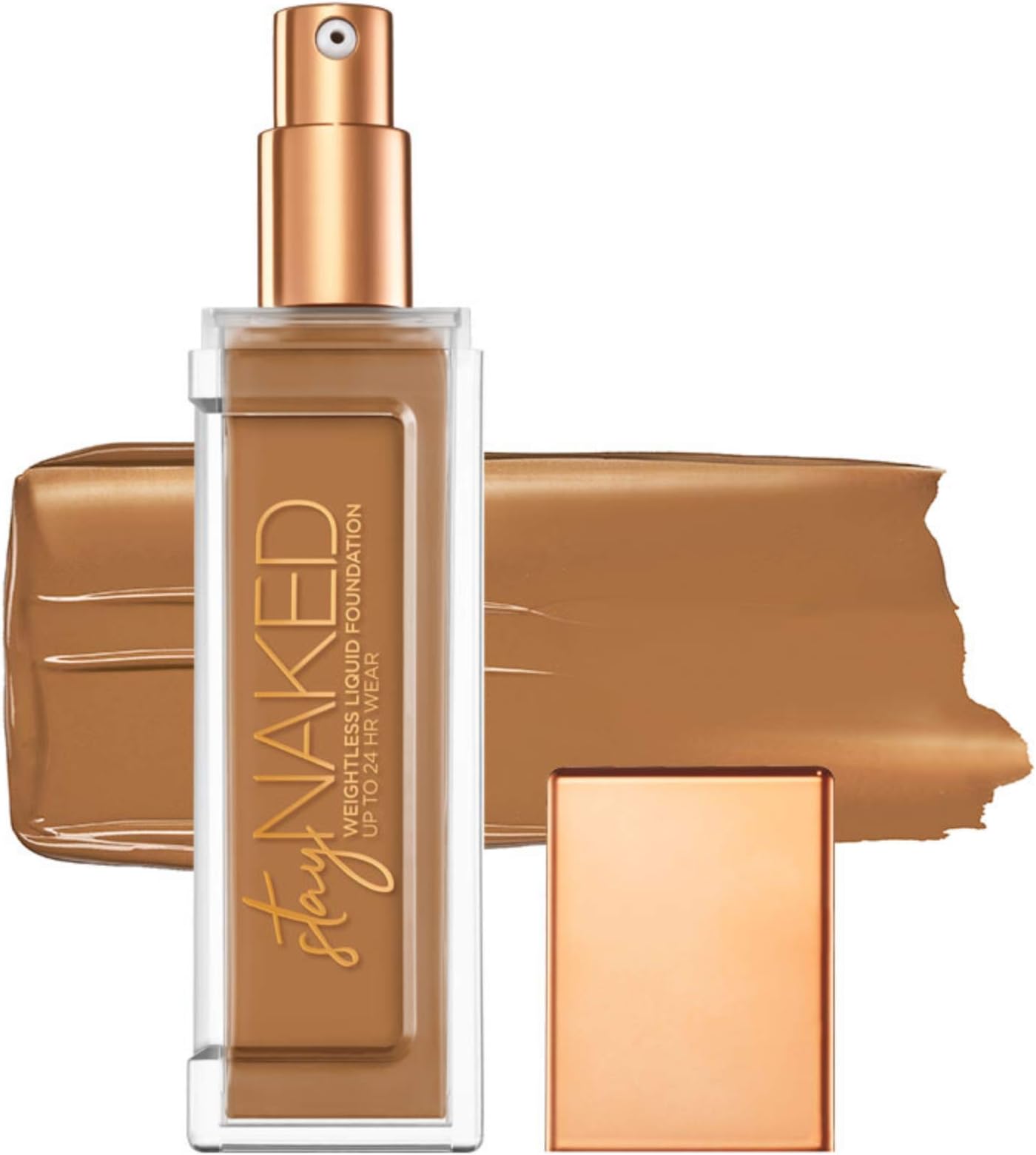 Stay Naked Weightless Liquid Foundation, 61NN - Buildable Coverage with No Caking - Matte Finish Lasts Up To 24 Hours - Waterproof & Sweatproof - 1.0 oz