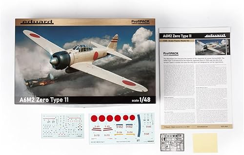 Miniatura 10 de Eduard EDK82211 148 Profipack-A6M2 Zero Tipo 11 Escala Kit de modelo