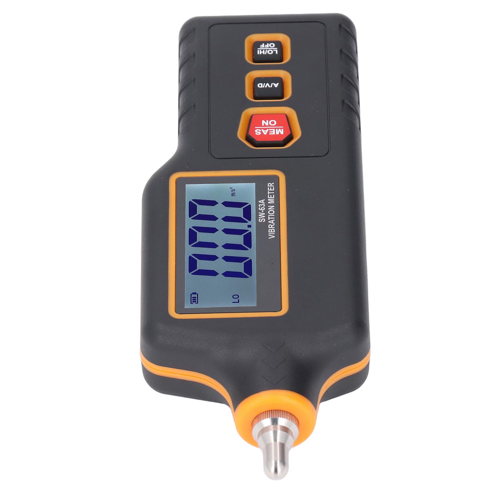 Digitales Vibrationsmessgerät, Handvibrometer mit Sonde Zur Beschleunigungs-Weg-Messung, Industrieausrüstung, Vibrationsanalysator für Maschinenwartung und