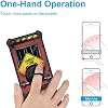 Case Compatible for nubia Neo 2 5G Phone Case Cover with 1* Tempered Glass Screen ProtectorHard PC + Soft SiliconeRing Support Luminous Effect YGH-JGP