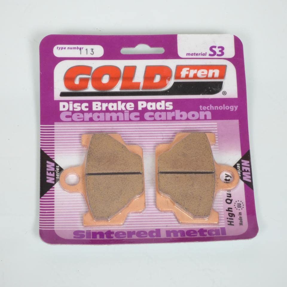 Plaquette de frein Gold Fren moto Yamaha 250 Sr pour balade vintage