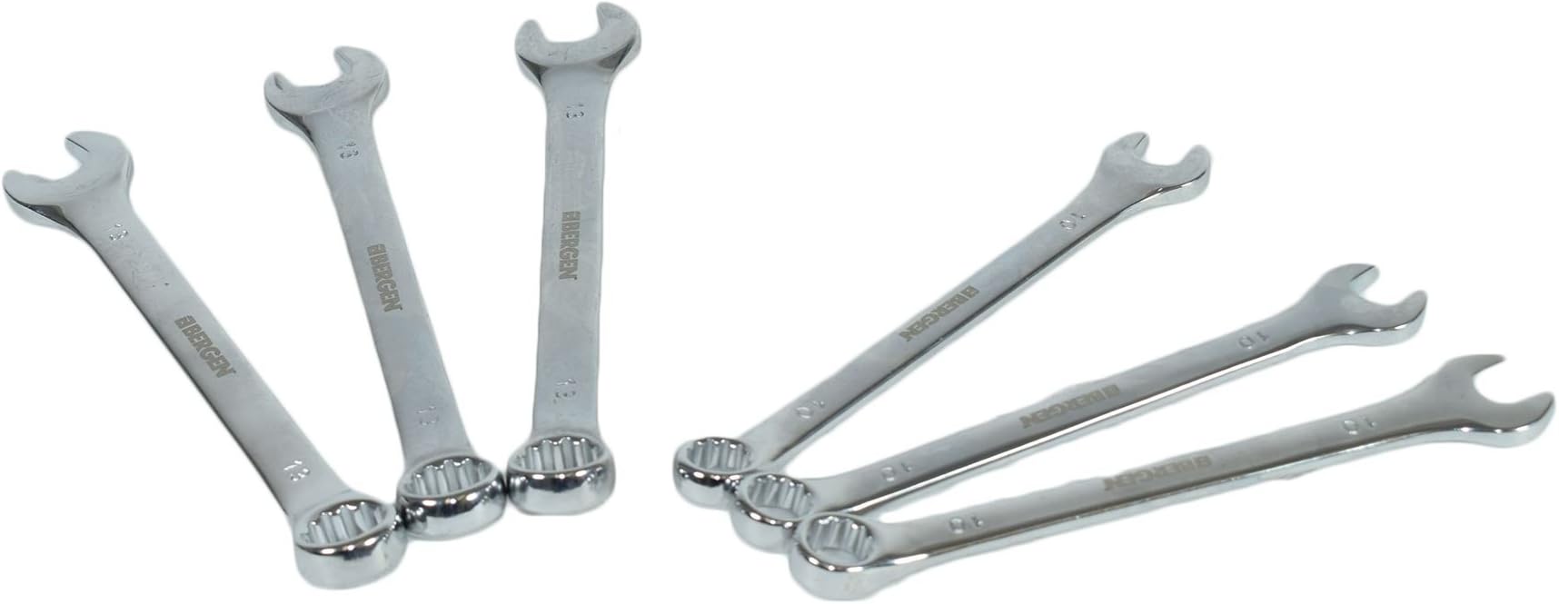 AB Tools10mm and 13mm Metric Combination Spanners Spanner 3 of Each 6 Pack