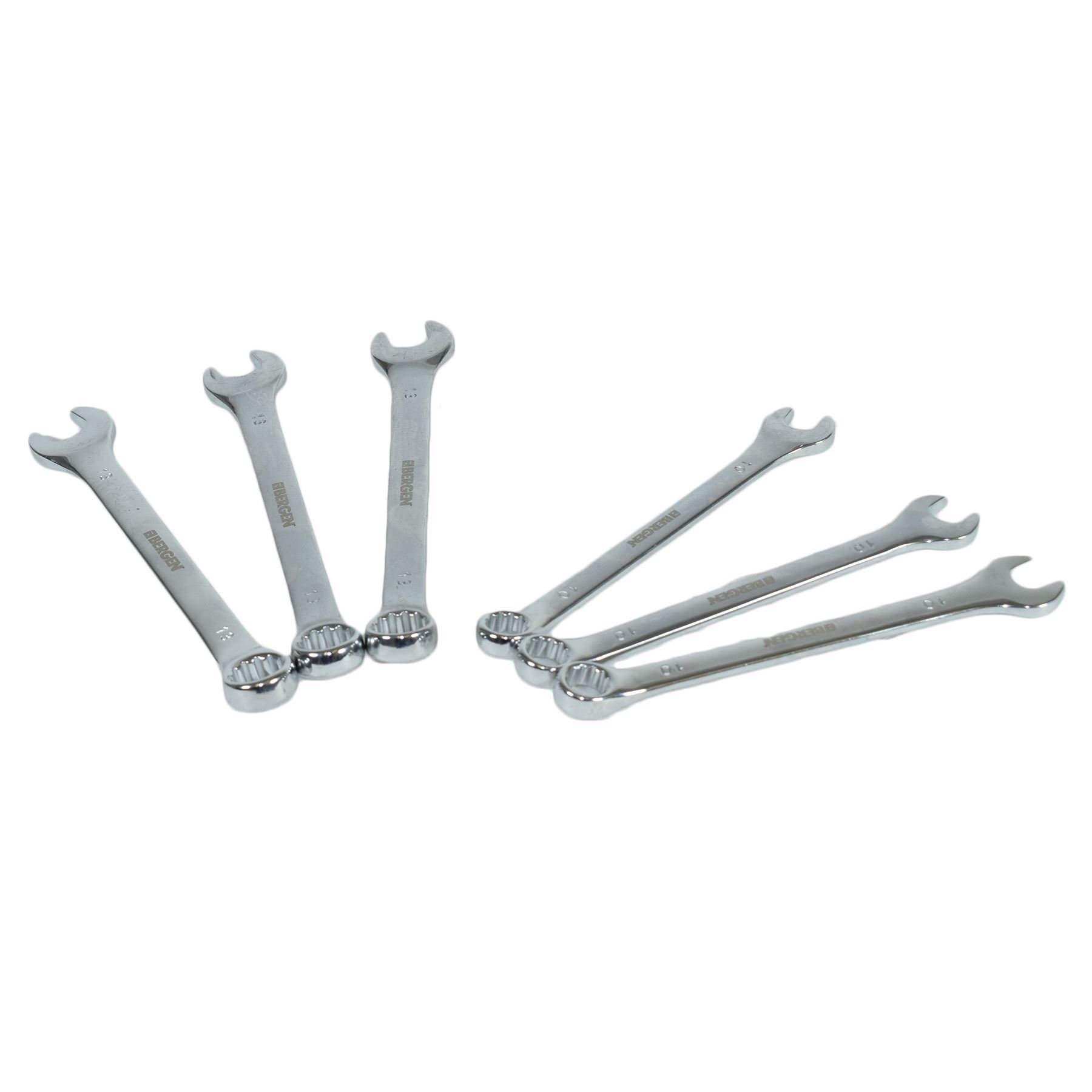 AB Tools10mm and 13mm Metric Combination Spanners Spanner 3 of Each 6 Pack