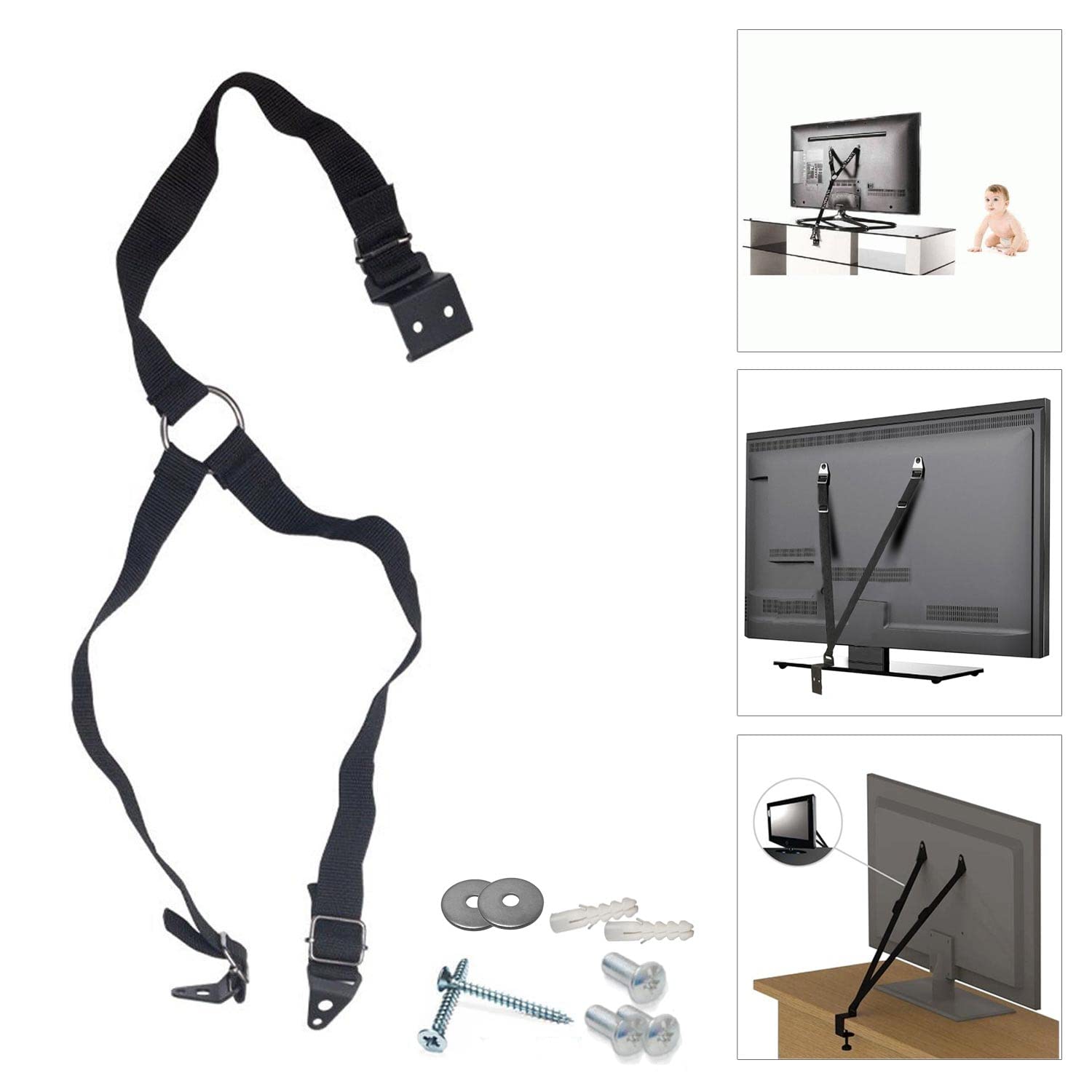 Xtrasafe LCD LED TV Güvenlik Kemeri 15-80 İnç
