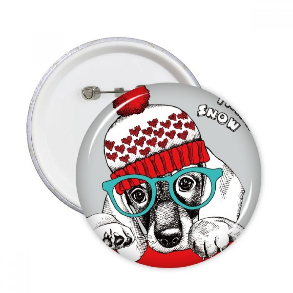 Badge vêtements pour chien bouton aquarelle DIYthinker pour masquer l'usure d'un pull