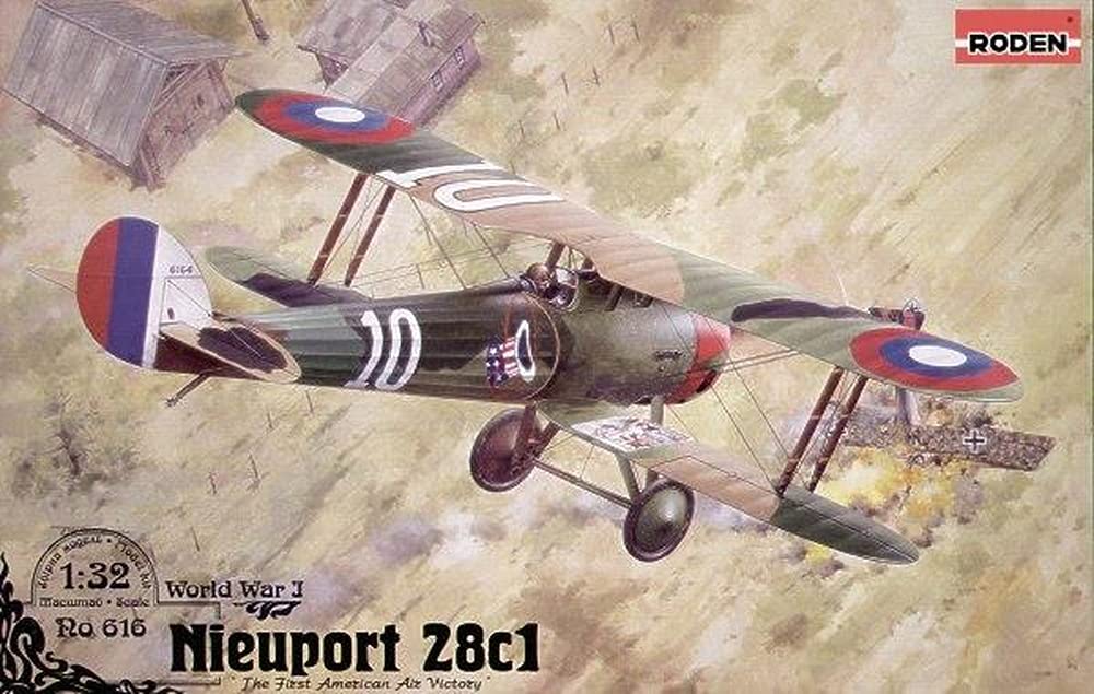 Amazon | ローデン 1/32 仏 ニューポール28戦闘機 WW-1 032T616