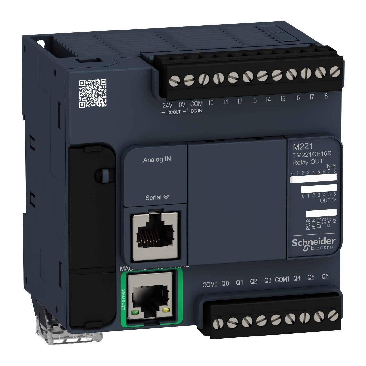 Automate programmable CPU COMPACTA AC 9E/7S à relais avec communication Ethernet intégrée - 3