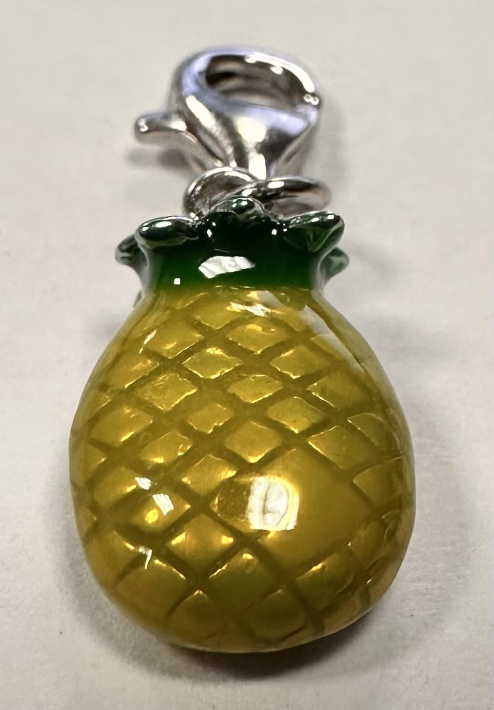 Quiges Charm Pendentif en Argent 925 Fruits et Baies avec Fermoir