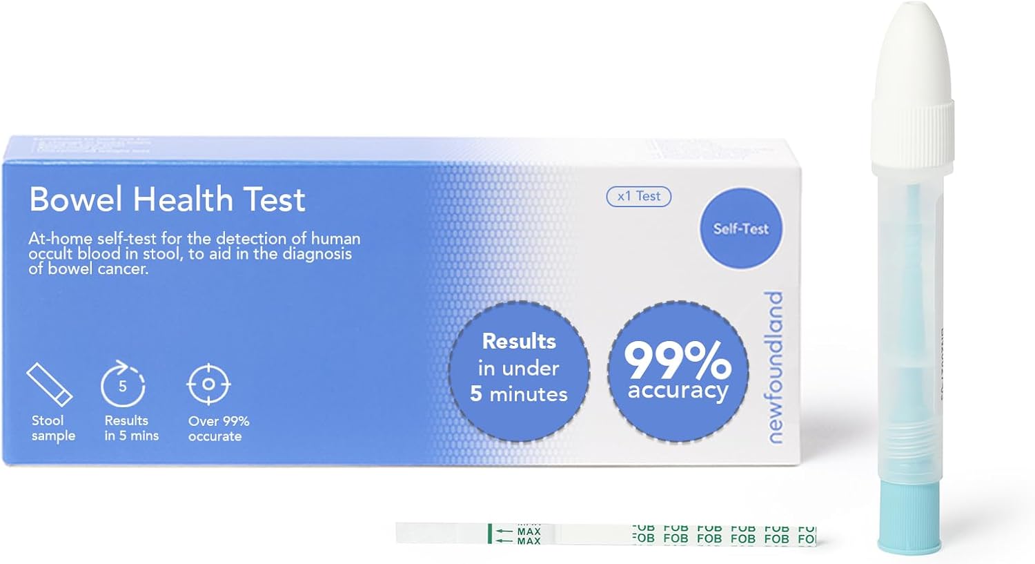 Newfoundland Bowel Health Home Test Kit Simple to Administer for