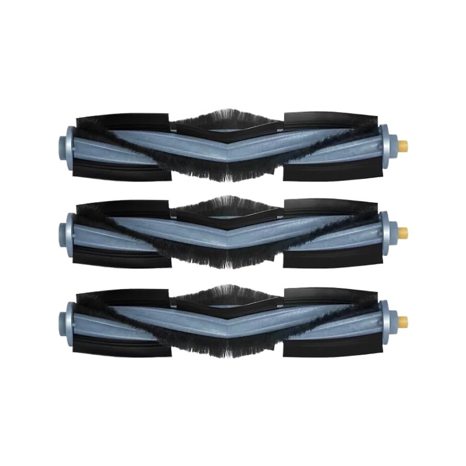 Vividcrate 3Pcs Robotic Vacuum Cleaner Main Brush Accessories,Compatible For Ecovacs,Compatible For Deebot,X1e Omni Turbo Vacuum Cleaner Accessories(3Pcs)