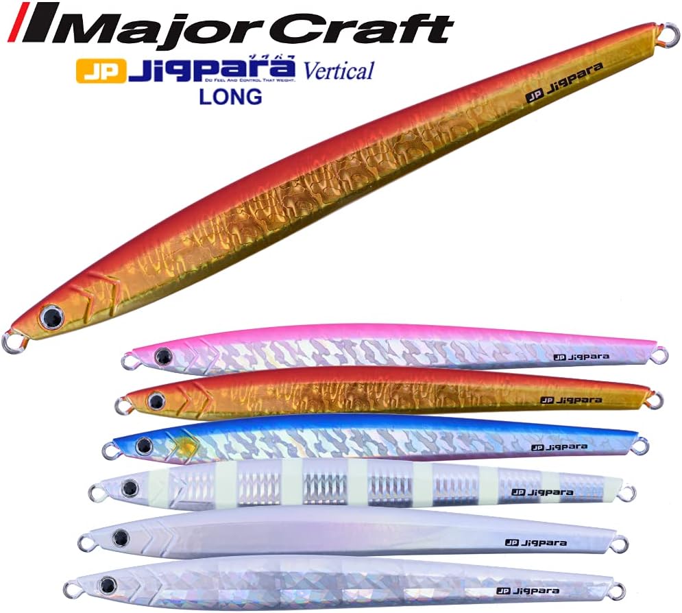 Majorcraft JPVL-120022CRUSHSILVER Jigpara Vertical 120g