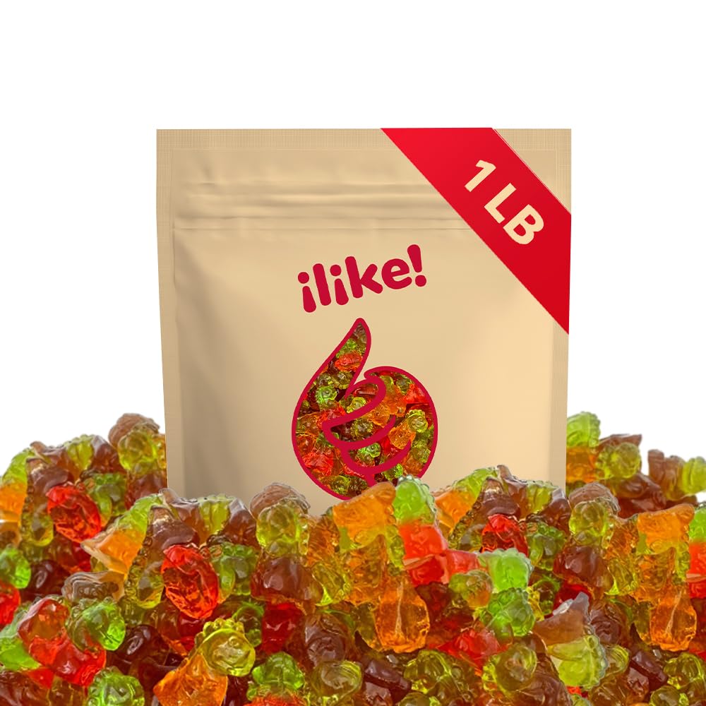 Gummy Candy 3D Dinos |1-Pound Pack| Assorted Fruit Flavors