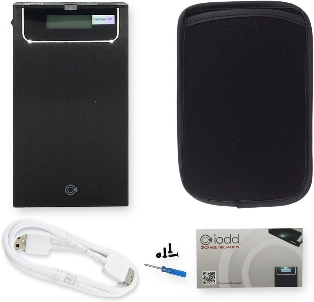 iodd Iodd2531 - USB3.0 - HDD - SSD - Virtual CD-ROM - Enclosures - Made in Korea … (1 Unit/lot)