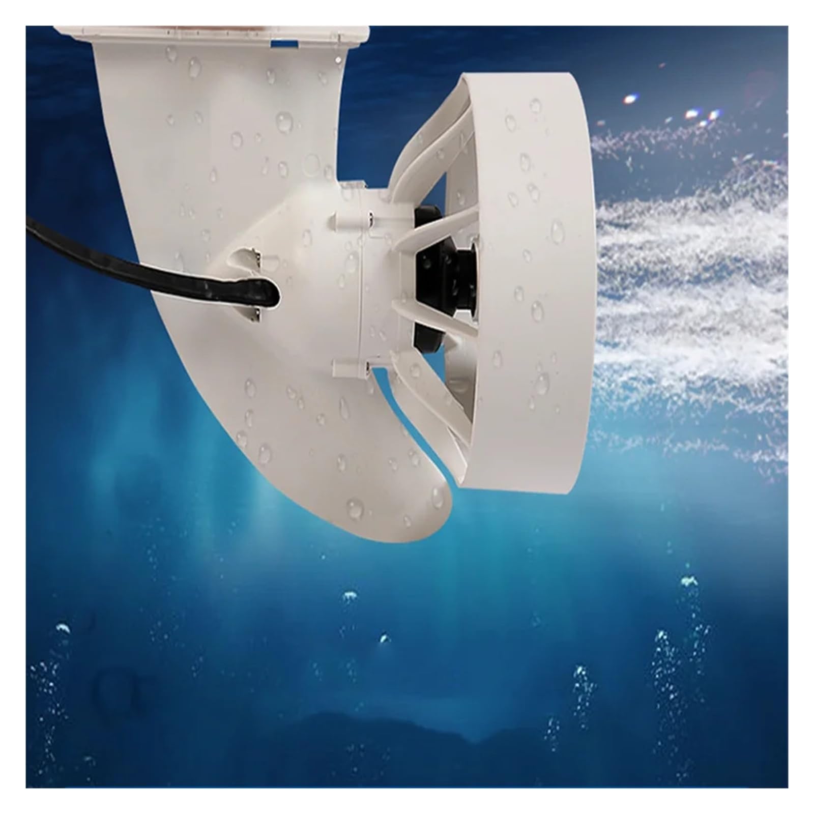 Płetwa Power SUP z akumulatorem 24 V Elektryczna deska do wiosłowania na stojąco Push Silnik bezszczotkowySurf Kayak Deska surfingowa Śmigła do pontonów, desek wiosłowych, łodzi rybackich(Q120)