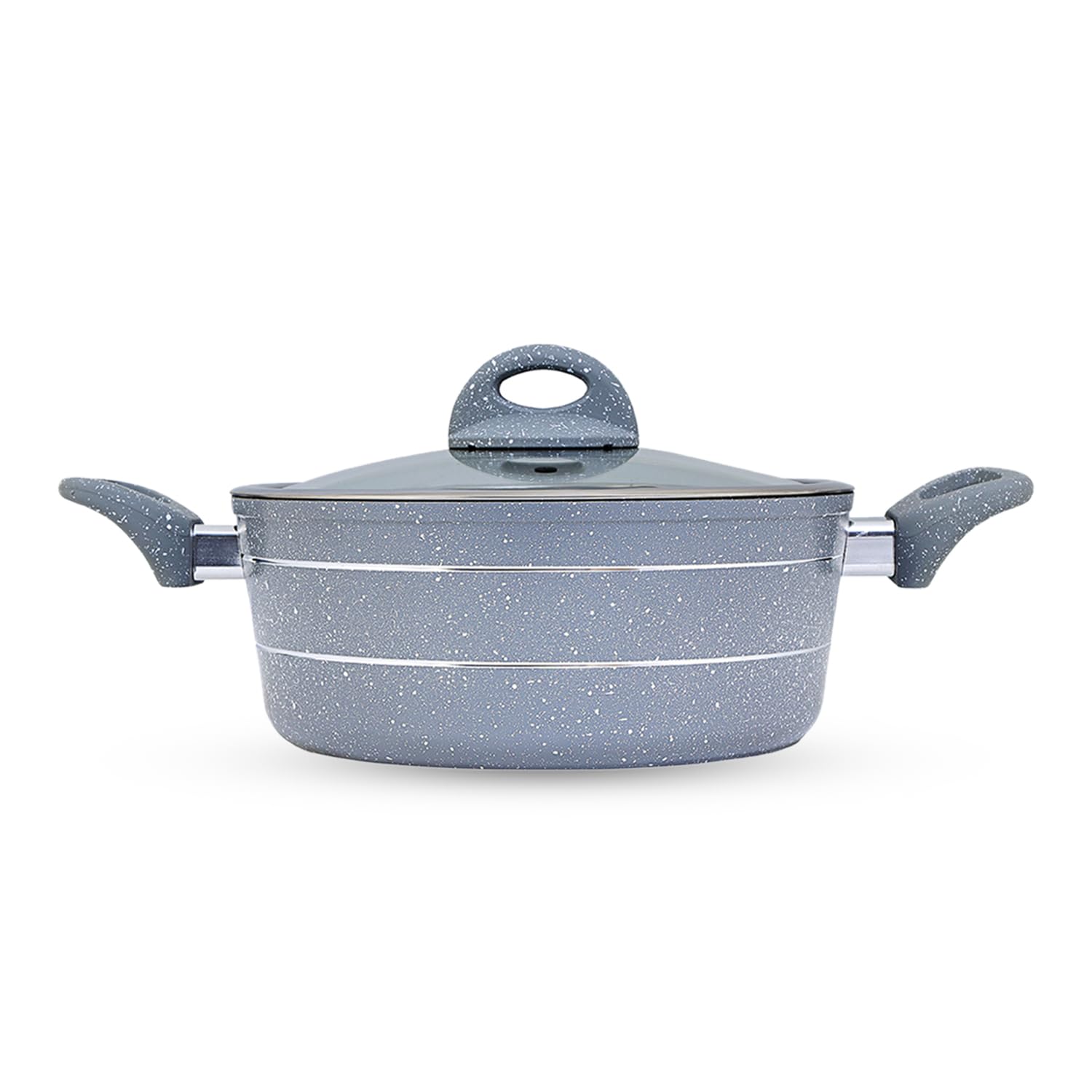 RoyalfordMarble Smart Casserole with Glass Lid 28cm