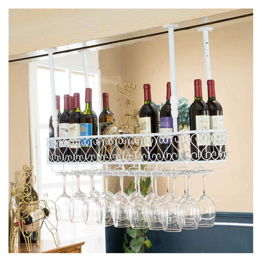Porte-verre à vin suspendu : la solution gain de place pour comptoir