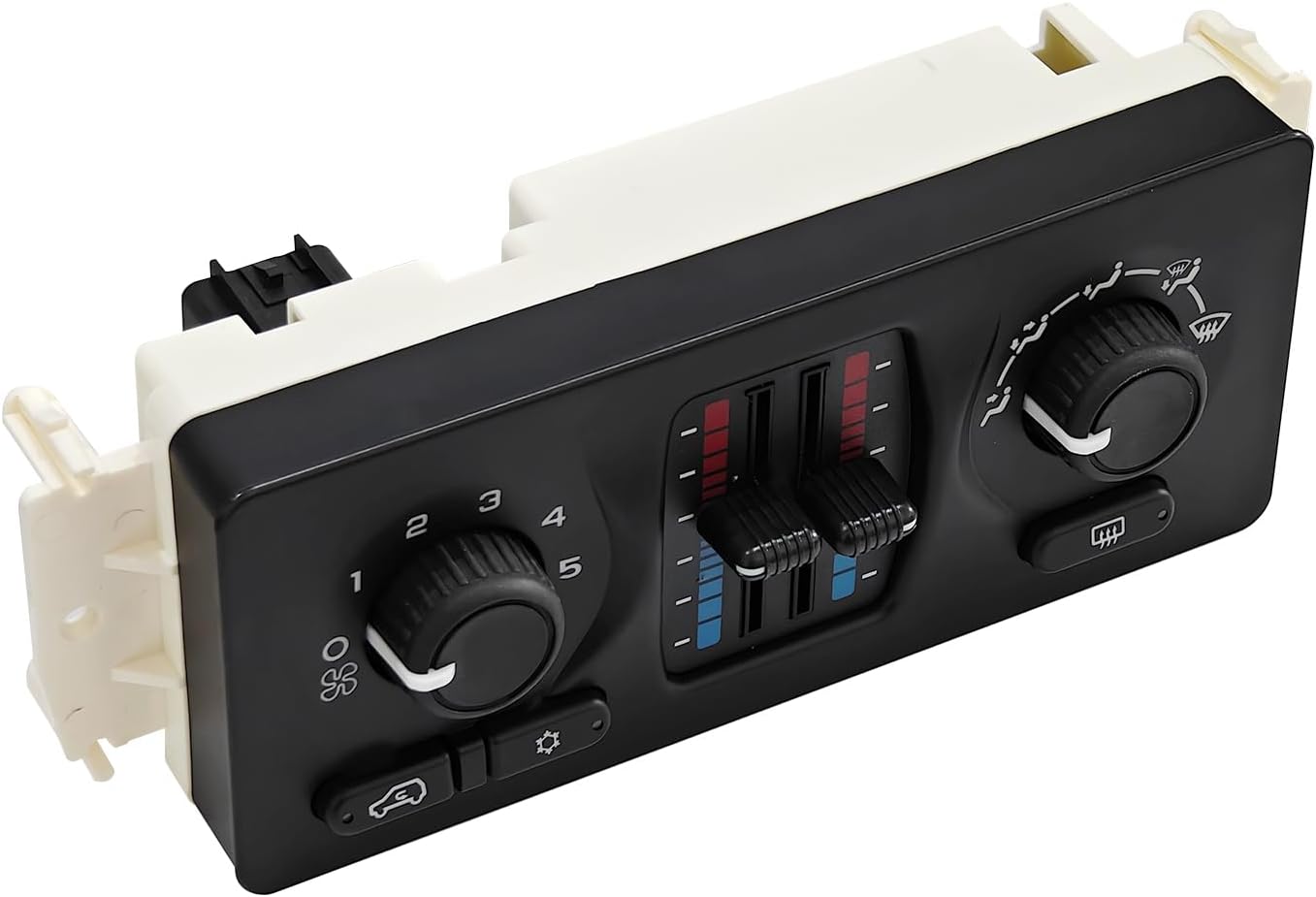599-210XD Climate Control Module Fits for 2002-2009 Chevy Silverado/GMC Sierra, Suburban, Tahoe, Avalanche, Trailblazer, Yukon, Cadillac Escalade | Manual AC Heater Control Panel Replacement