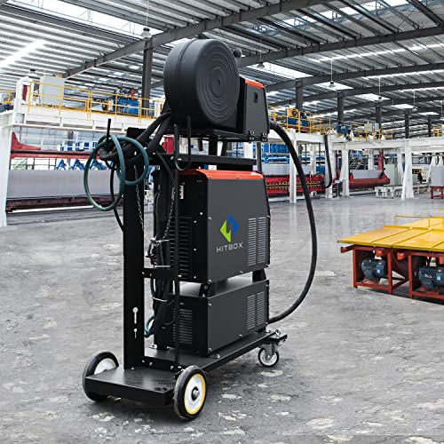 Hitbox Nbm-500L 500A 380V Industrial Digital Dual Pulse Mig Welder With Lcd Display Multifunctional Water-Cooled Synergy Inverter Welder For Welding Aluminium Copper And Stainless Steel #TOP4