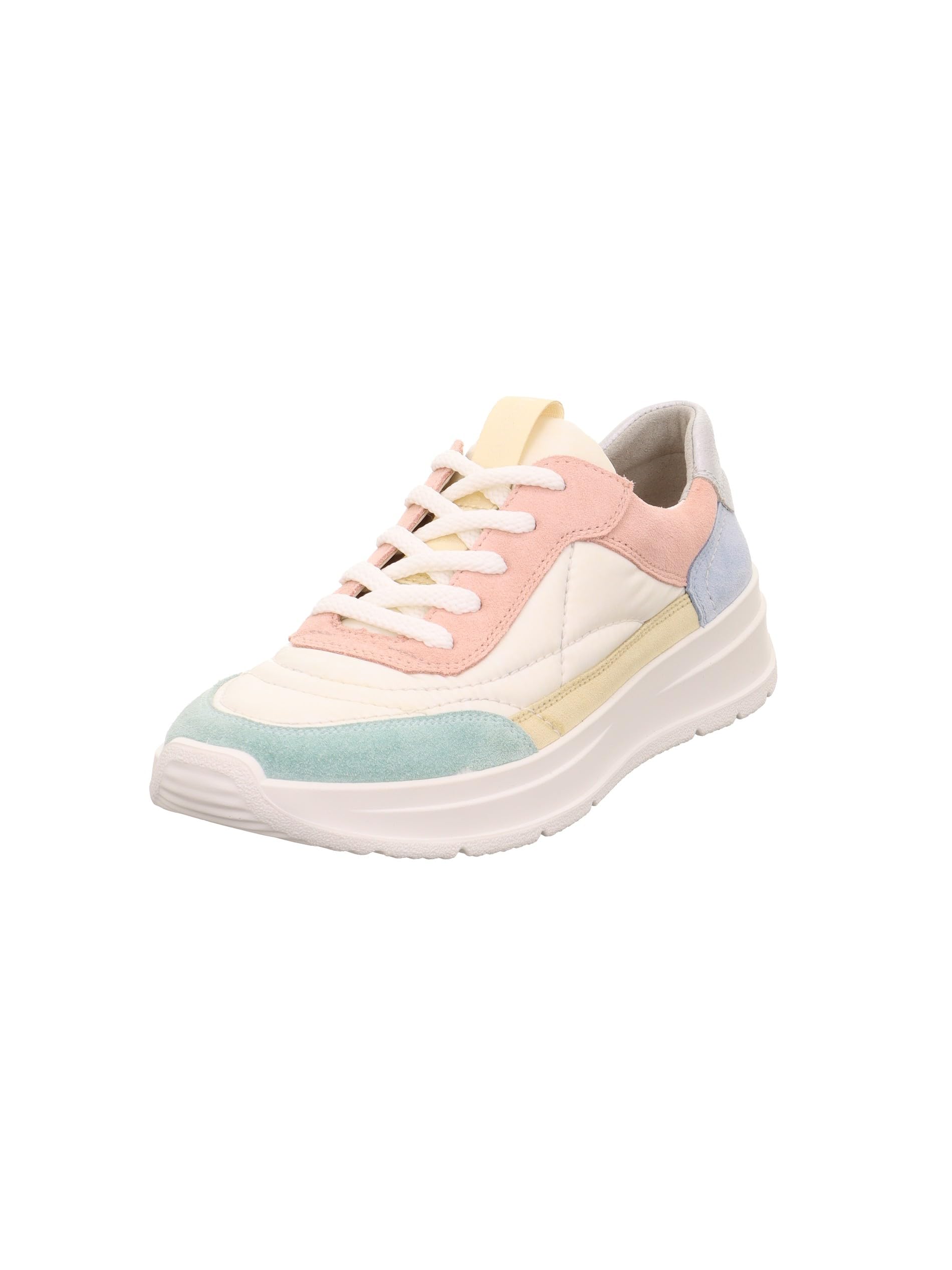 Legero Sprinter Damenschuhe Schnürschuhe Sportive Sneaker Weiß Freizeit