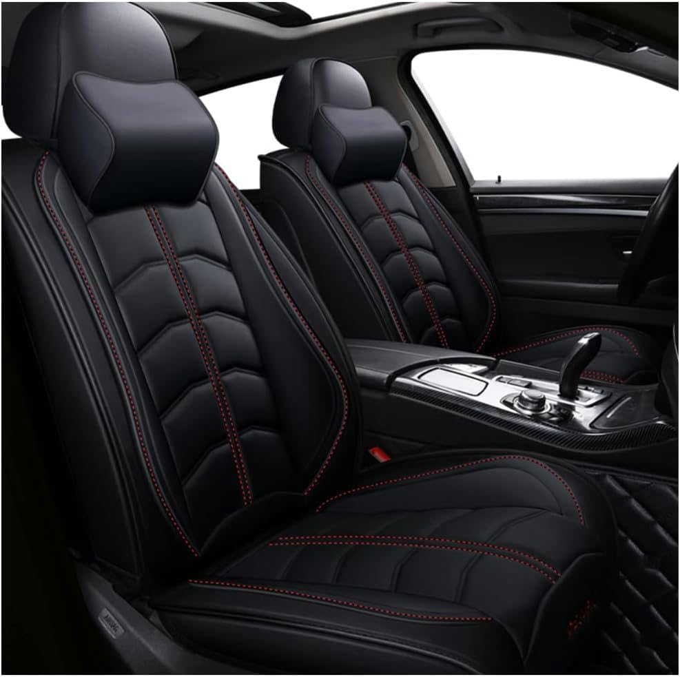 Car Seat Cover Accessories Fit for BMW 5 Series Sedan 518i E34 / 520i E34 / 525i E34 / 530i E34 / 535i E34 / 540i E34 1988-1995 5 Seater Car Seat Covers, Car Accessories Leather Seats