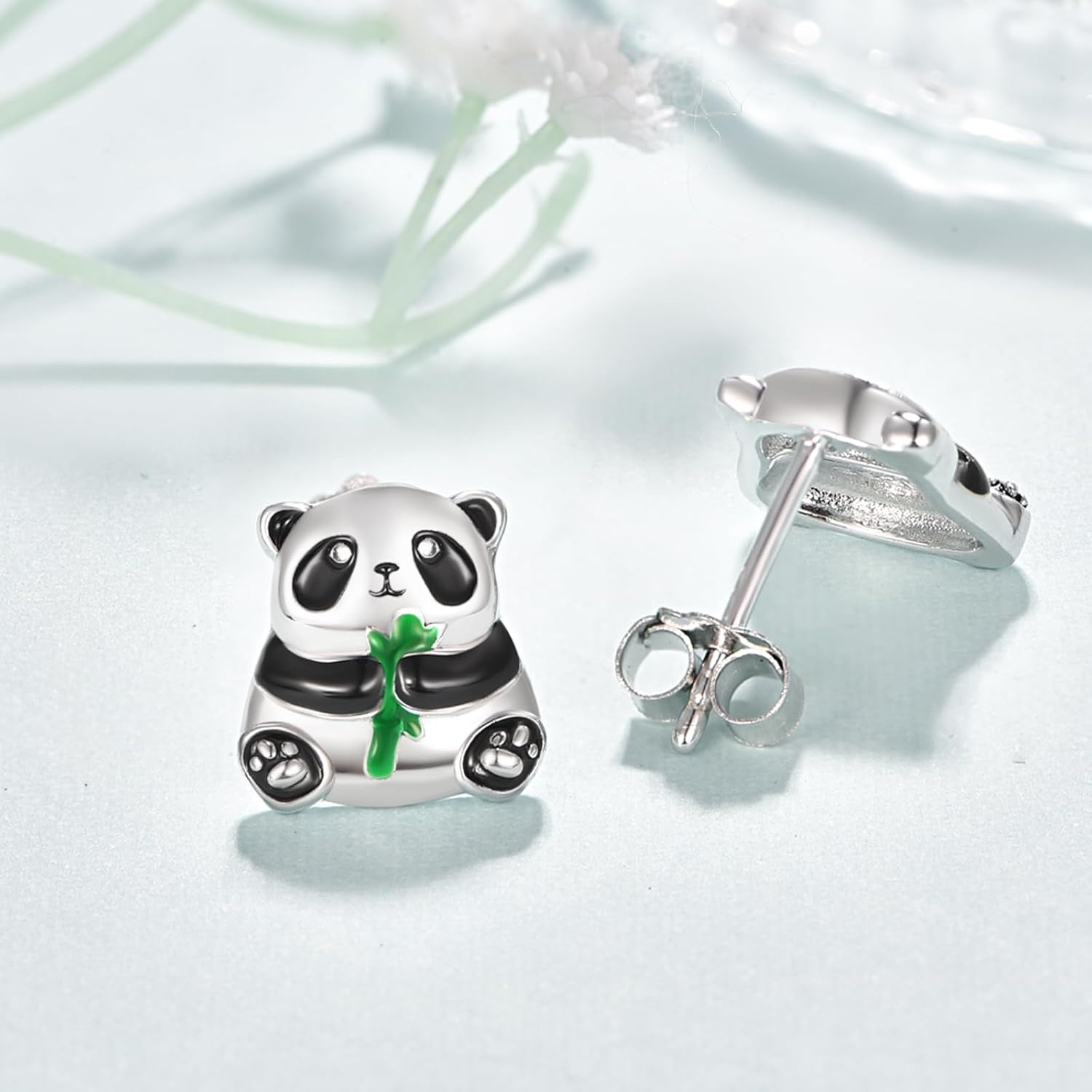 Dreamboat Hypoallergenic Animal Stud Earrings for Women 925 Sterling Silver Cute Animal Jewelry Gifts for Sensitive Ear