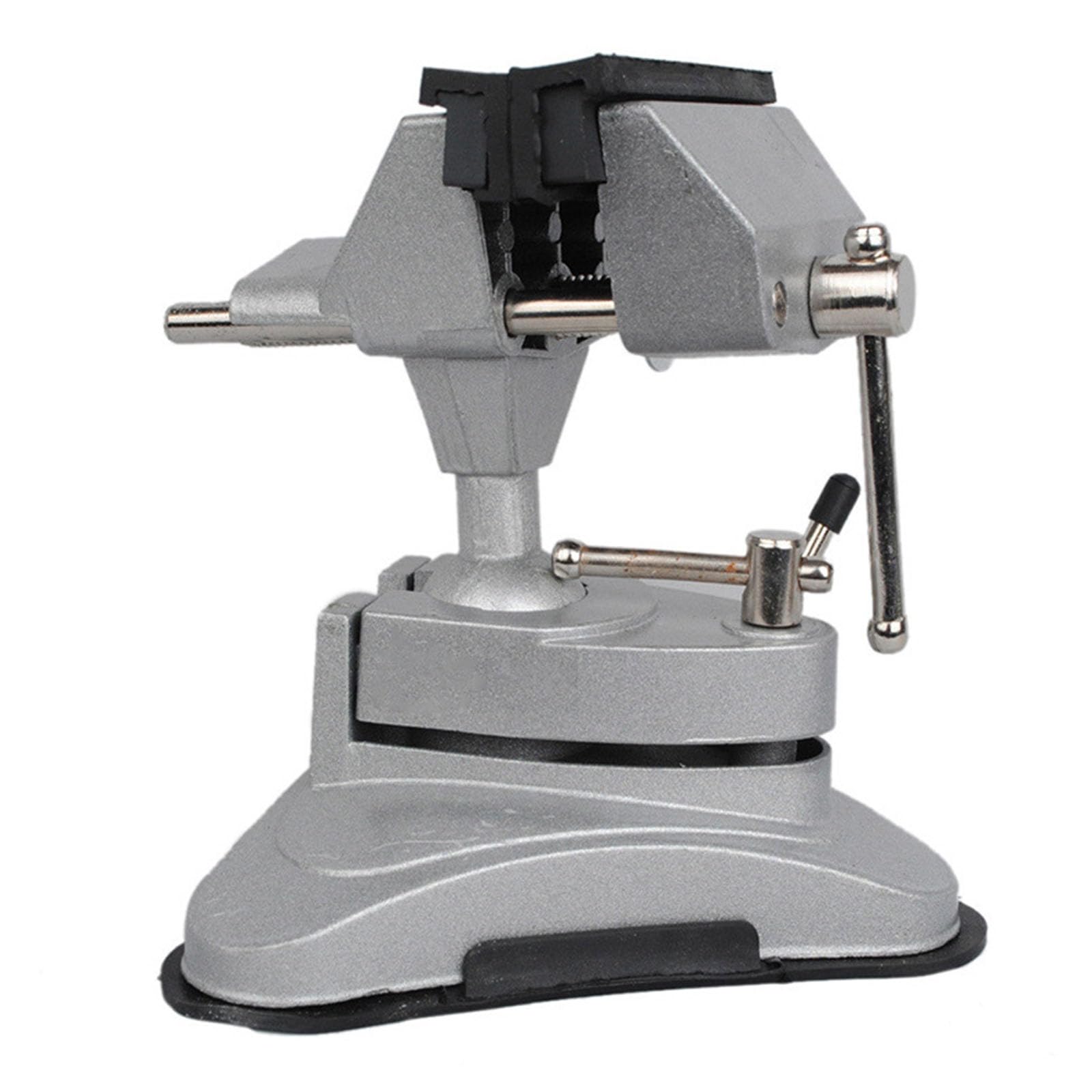 Tsophreniq A Duty Suction Cup Base Workbench Clamp With Djustable 360 Degree Rotating Small Vise For Repair Crafting Projects Suction Cup Vise